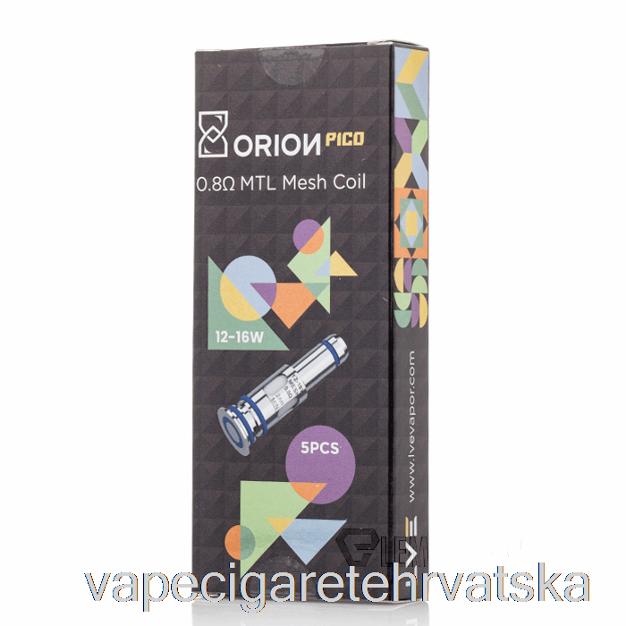 Vape Cigarete Lve Orion Pico Zamjenske Zavojnice 0.8ohm Pico Mrežaste Zavojnice